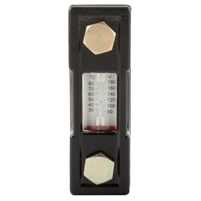 FT Pro 127MM Centres Fluid Level Gauge with Thermometer